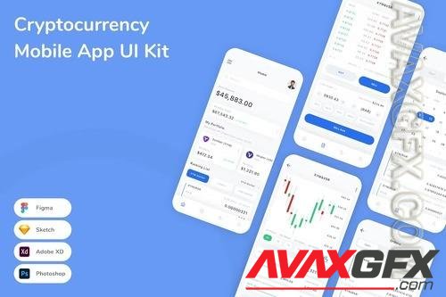 Cryptocurrency Mobile App UI Kit TN2APRU