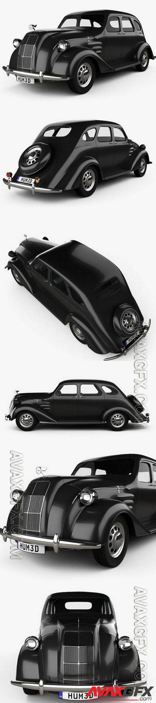 Toyota AA 1940 3D Model