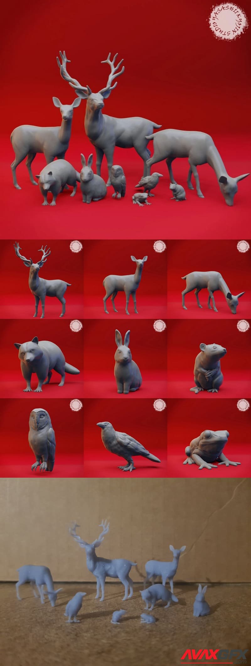 Forest Animals - 3D Print
