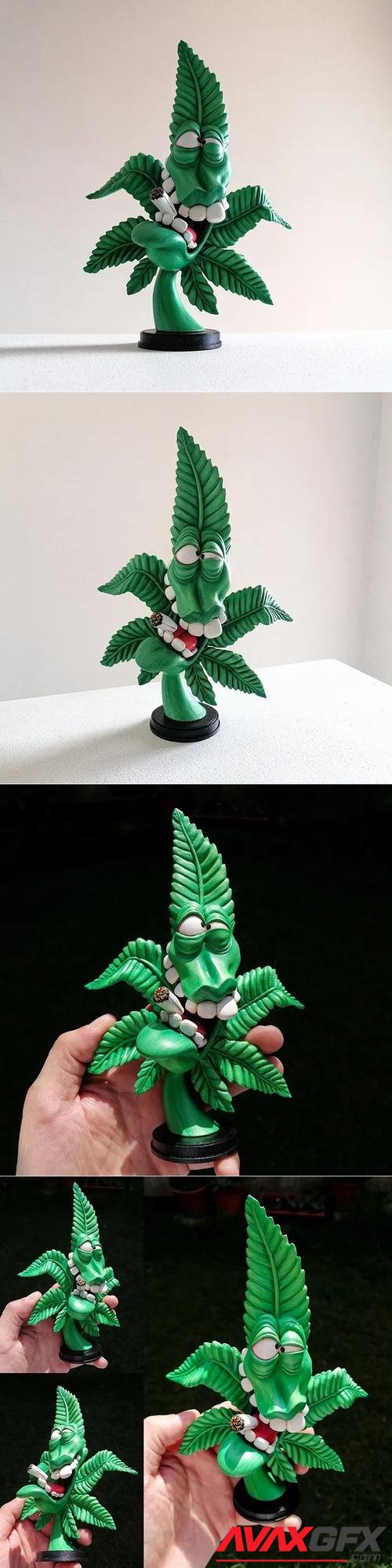 Crazy Weed – 3D Print