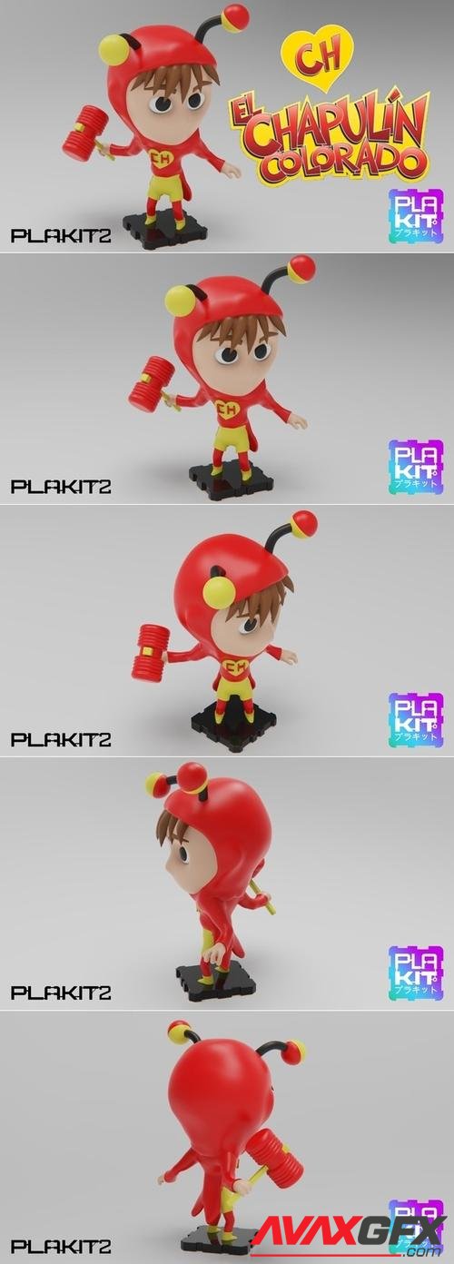 PlaKit 2 Chapolin Colorado – 3D Print