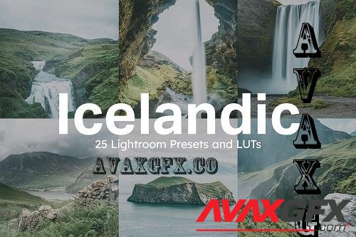 25 Icelandic Lightroom Presets LUTs - 8457891