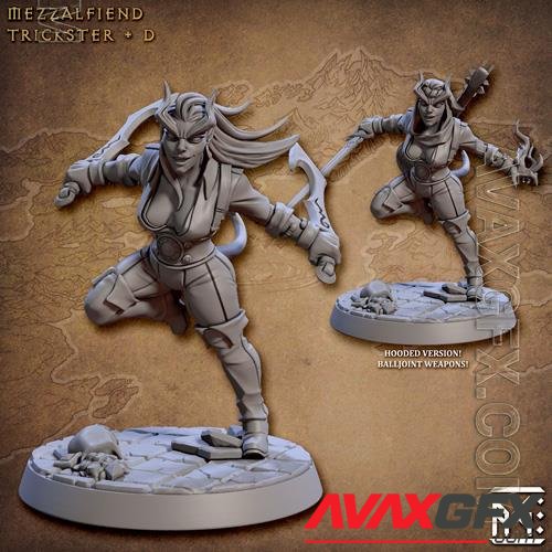 Mezzalfiend Trickster Female Assassin 3D Print