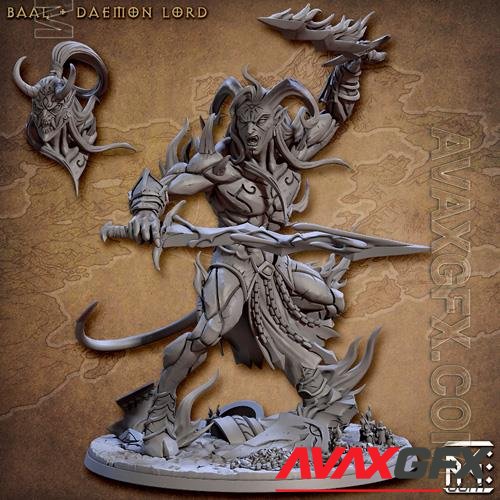 Baal the Daemon Lord 3D Print