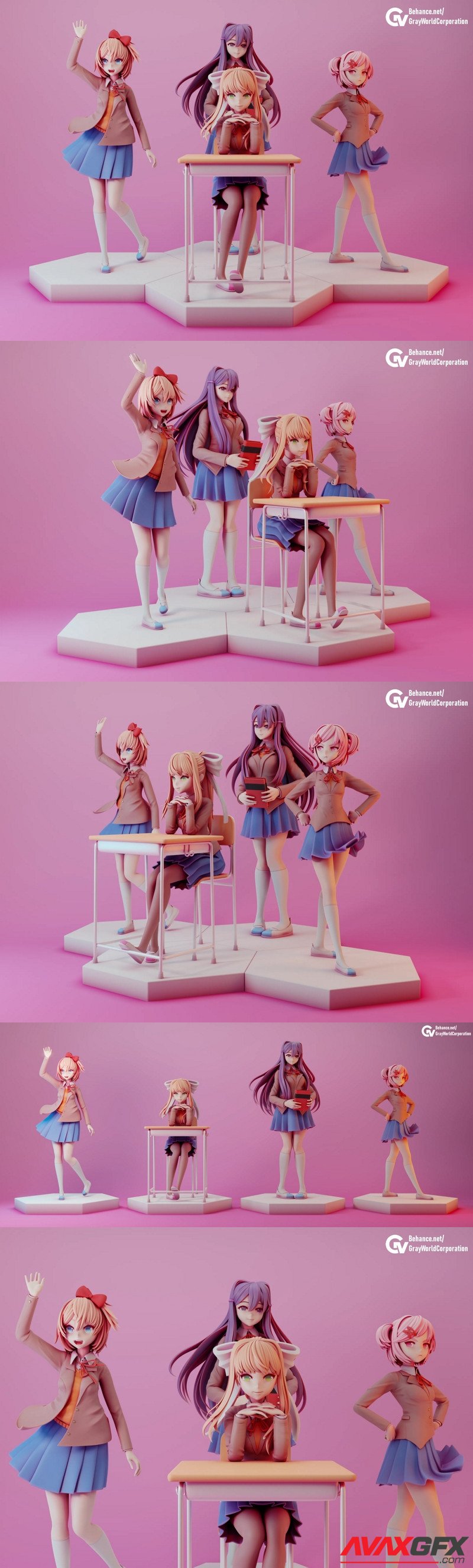 Doki Doki Literature Club! Set