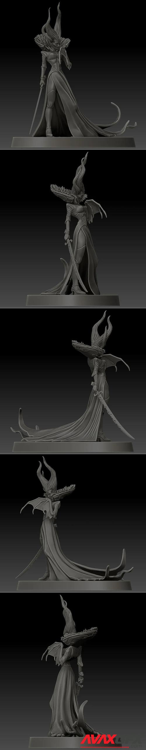 Lady Annika – 3D Print