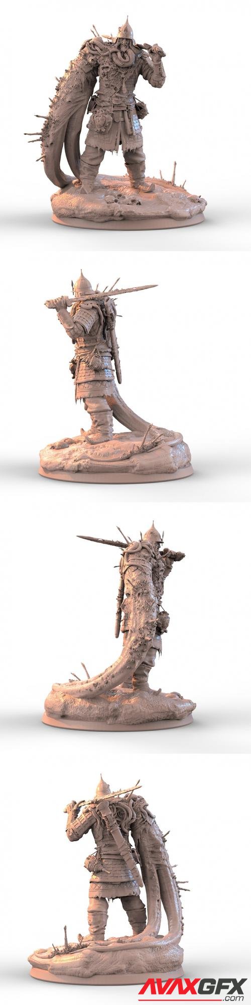 Drowned Warrior – 3D Print