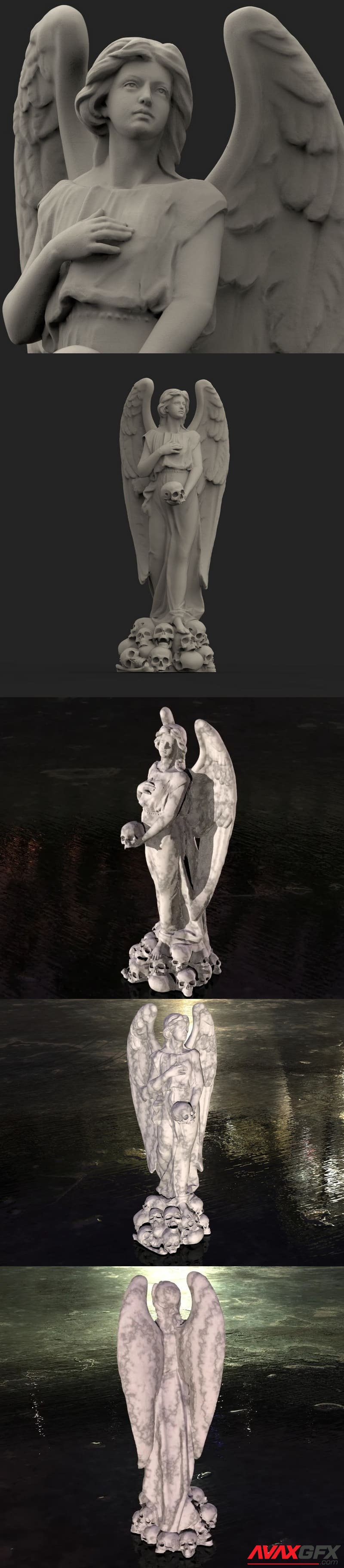 Angel Of Death - 3D Print Model