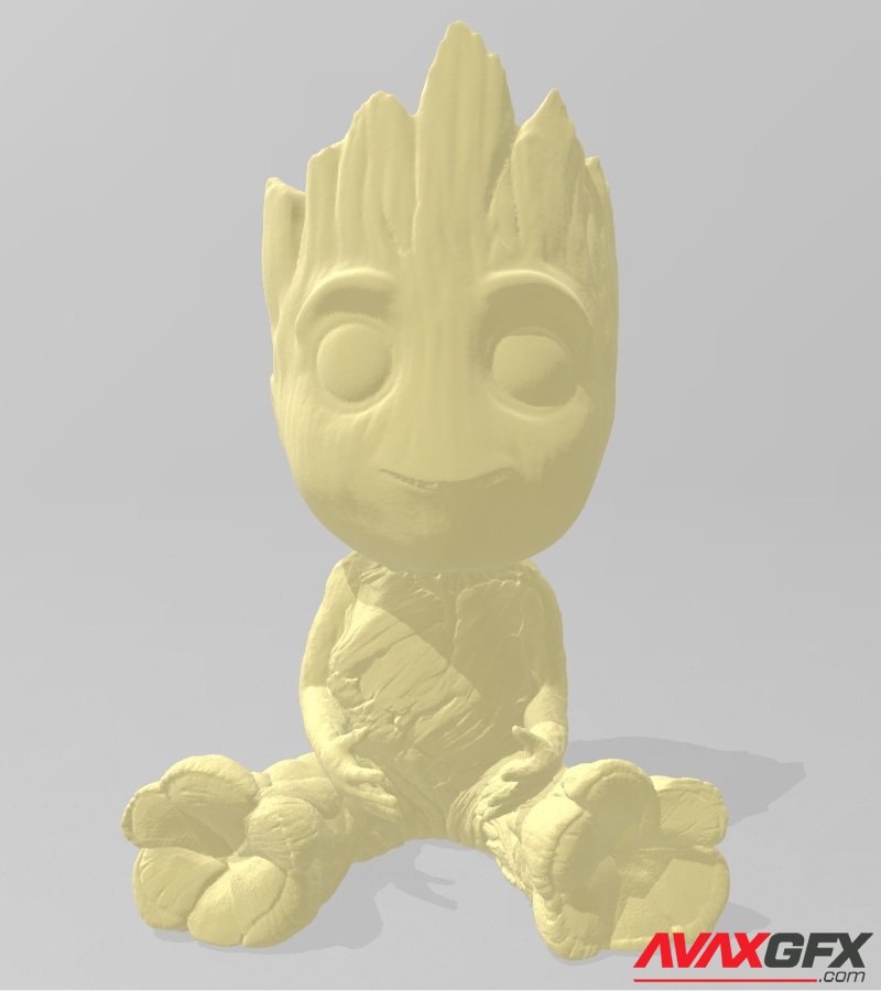 Baby Groot - 3D Print Model