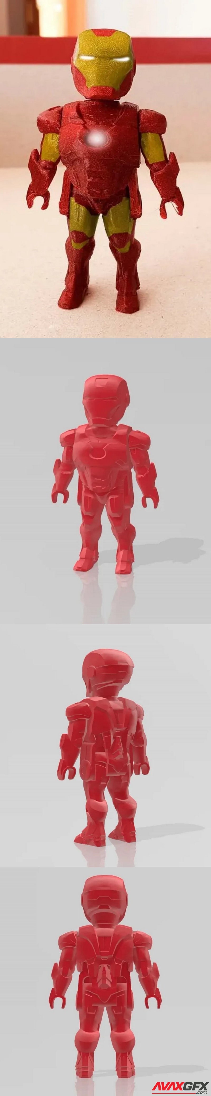 Playmobil Iron Man - 3D Print Model