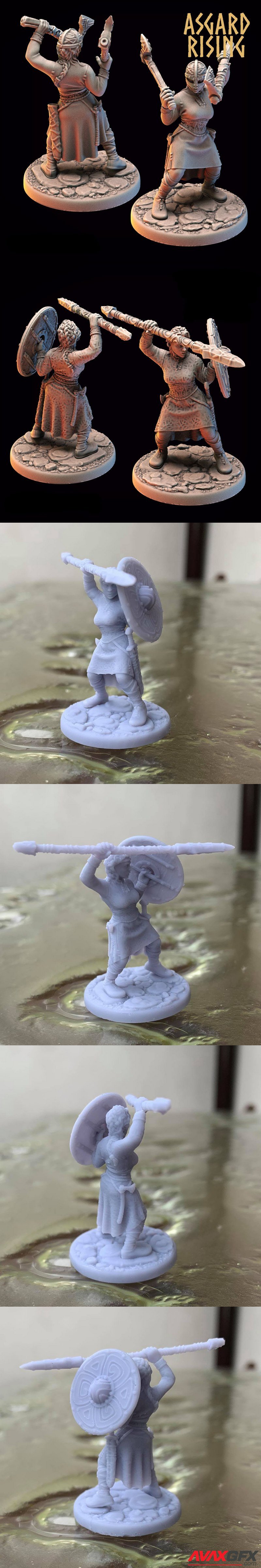 Shieldmaiden 4 - 3D Print Model