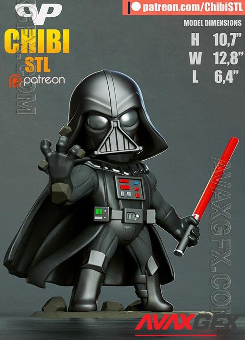 Darth Vader Chibi – Star Wars 3D Print