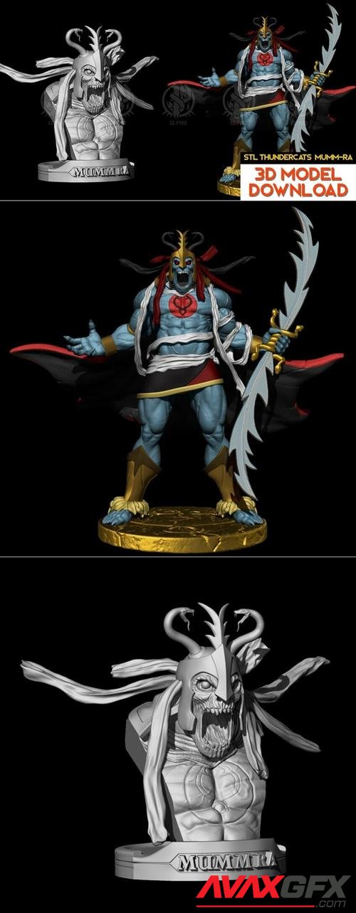 Thundercats Mumm-Ra – 3D Print