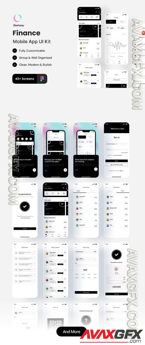 Slashpay - Finance App UI Kit