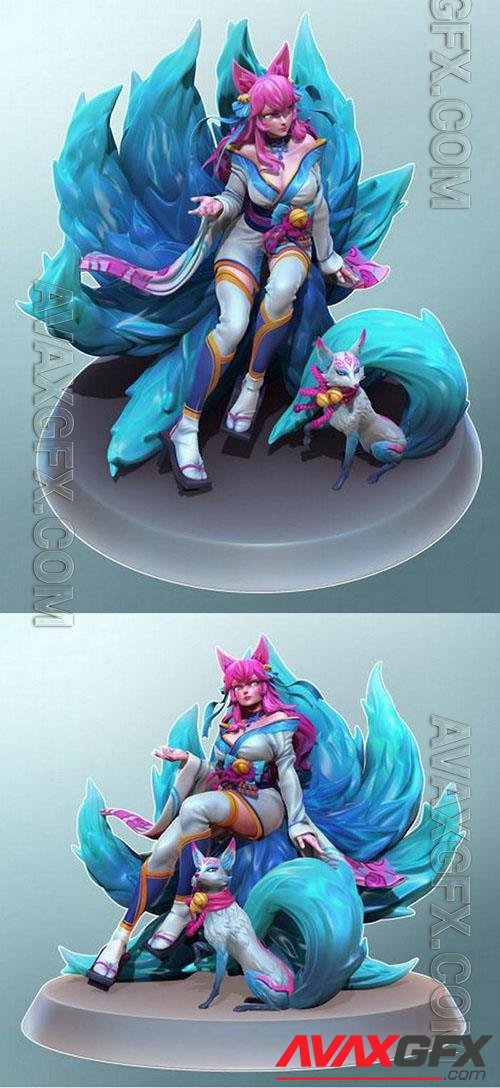 Ahri – League of Legend 3D Print