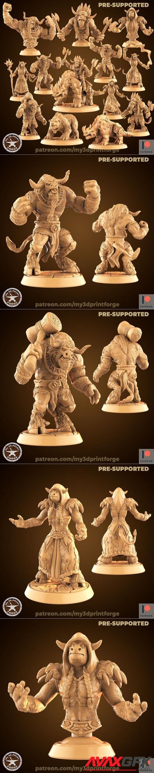 My3DPrintForge - Minotaur Tribe September 2021 – 3D Print