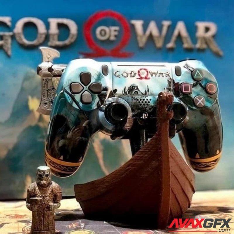 Joystick & Cell Phone Support - God of War 4