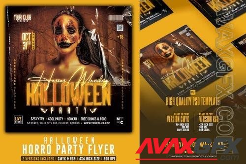 Halloween Party Flyer NF4HCWL
