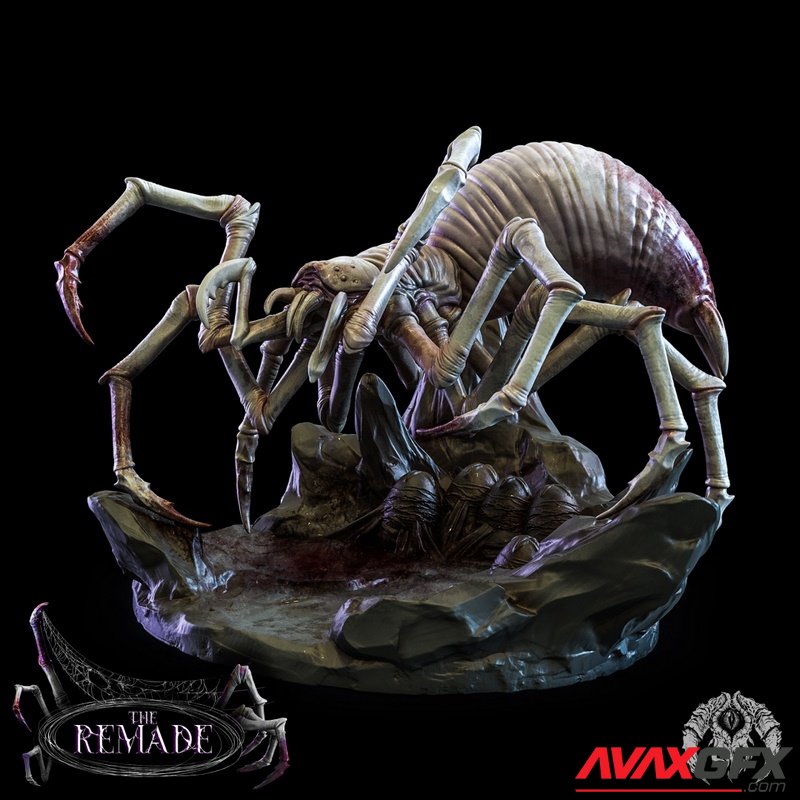 Cave Spider 2 - 3D Print Model