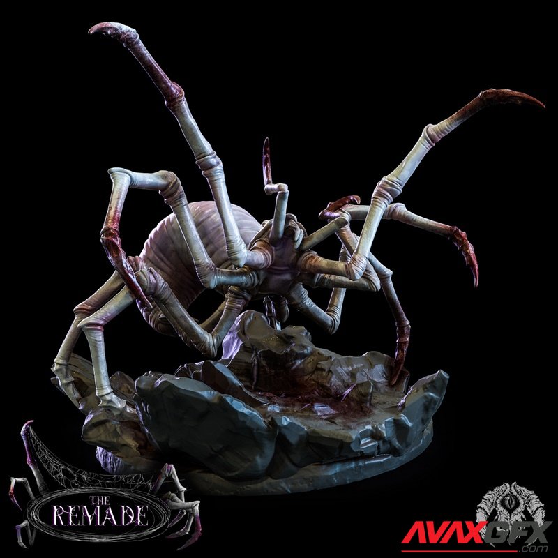 Cave Spider 1 - 3D Print Model