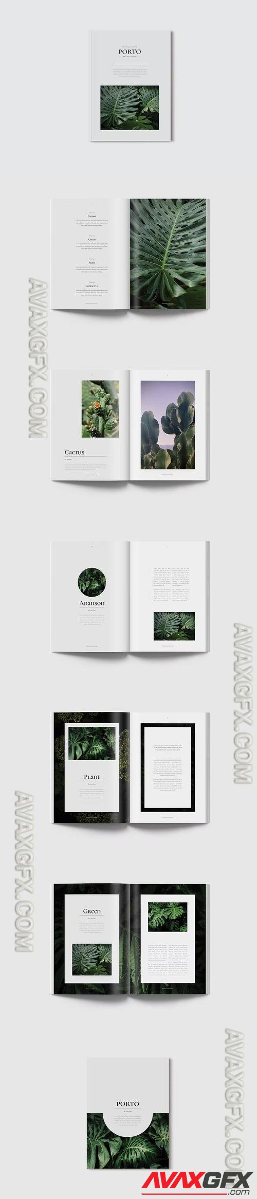 Portfolio Magazine Template LFEDQQ3