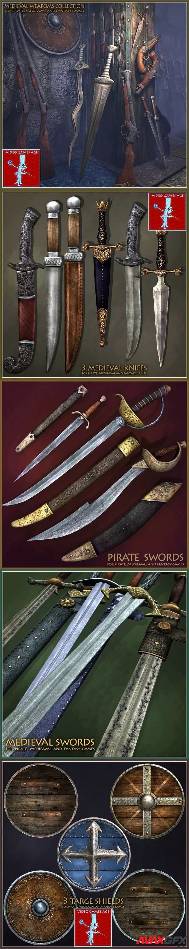 Medieval Weapons Collection