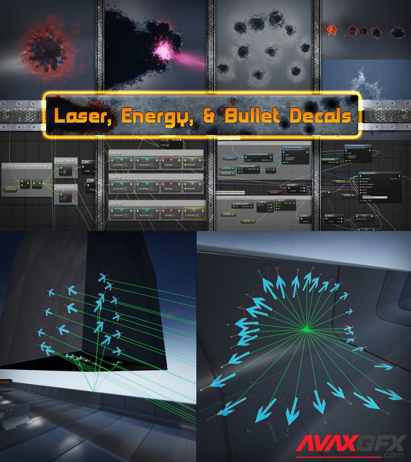 Advanced Laser and Bullet Decals