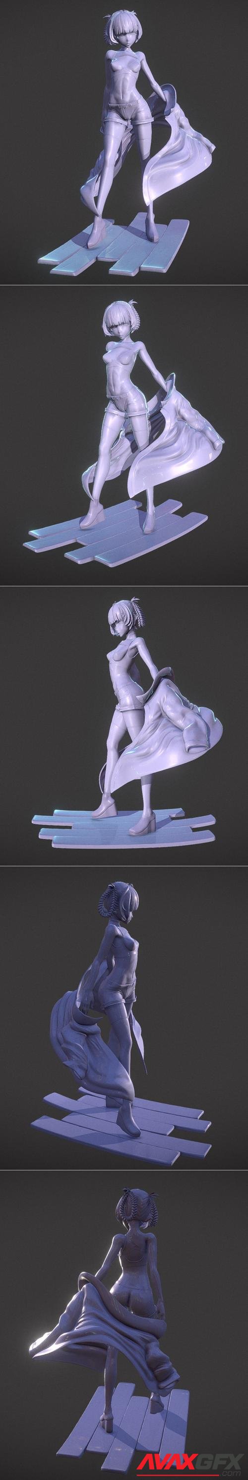 Nazuna Nanakusa fanart sculpt – 3D Print