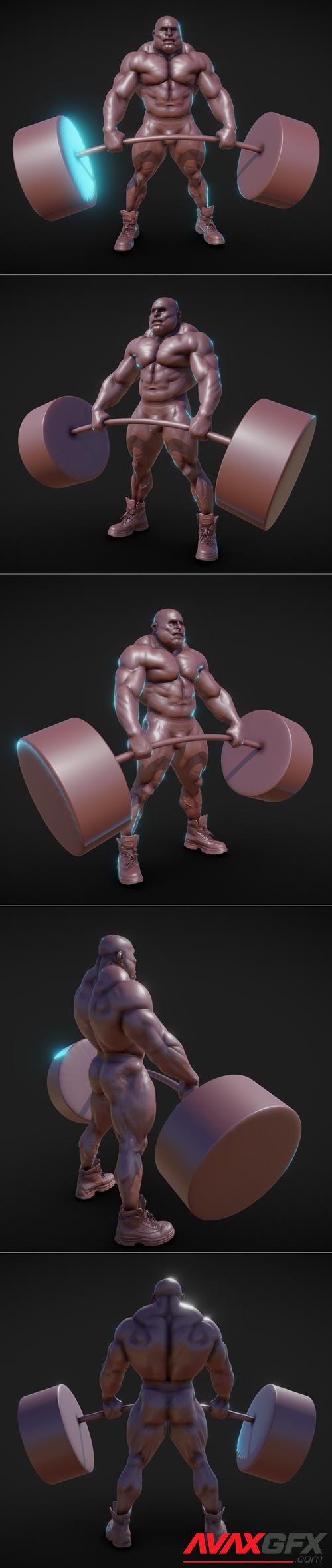 Powerlifting – 3D Print