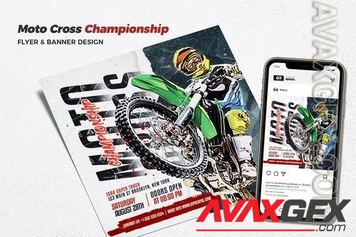 Motocross Championship Flyer J3HYKUP