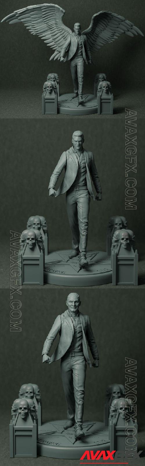 Lucifer Morningstar 3D Print