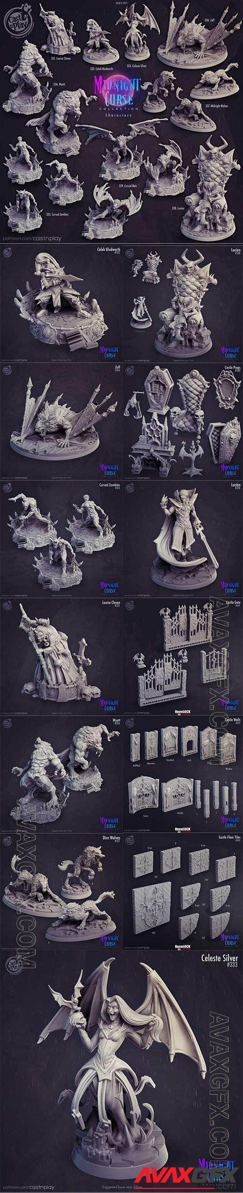 Midnight Curse 3D Print