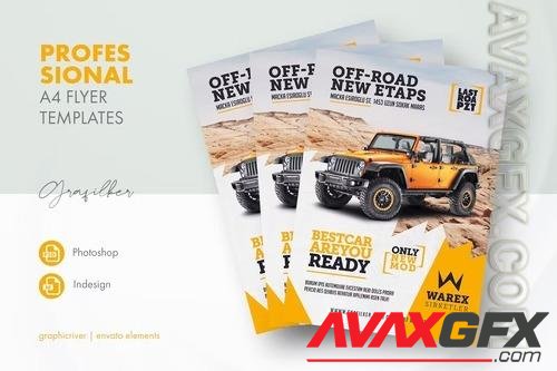 Off Road Flyer Templates HLNLEBE