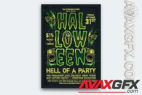 Halloween Flyer Template V13 DSG966H