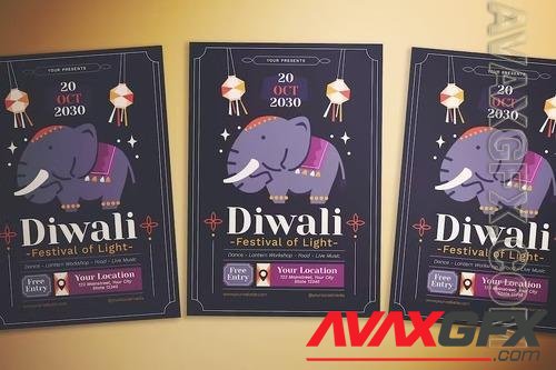 Diwali Event Flyer YGBGZV2