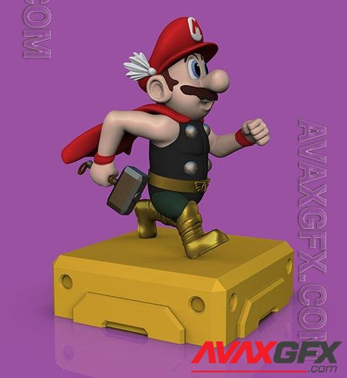 Mario Thor 3D Print