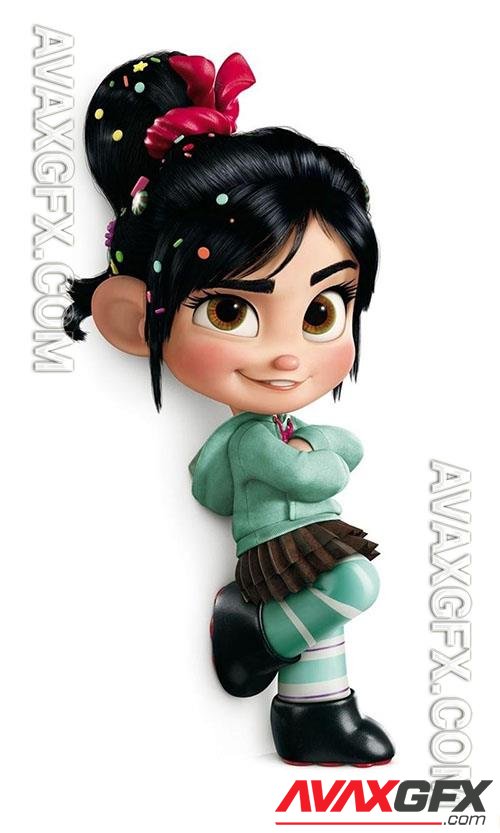 Vanellope 3D Print