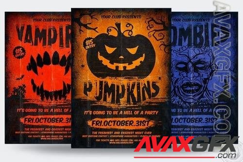 Halloween Flyer template V4 KXWBRYL