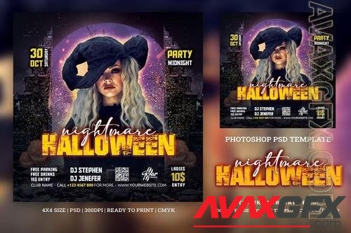 Halloween Party Flyer ULQ9KB7