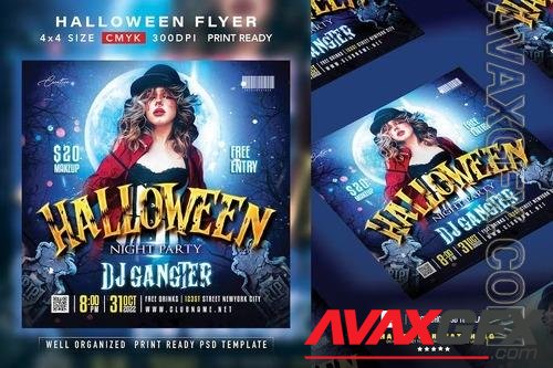 Halloween Party Flyer KF2YCRV