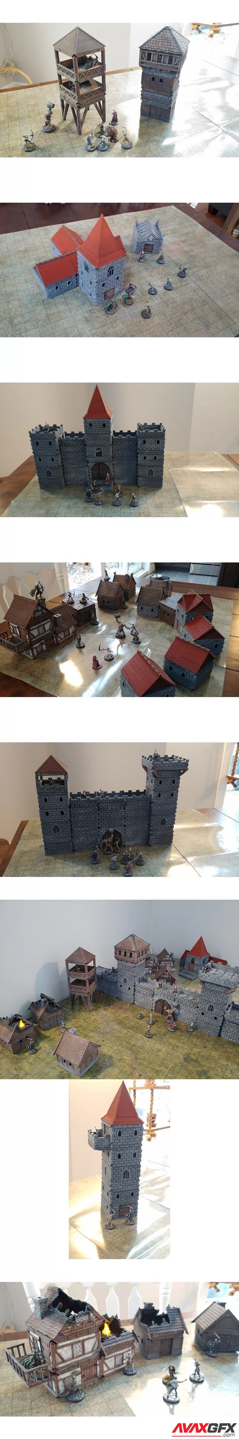 Modular Castle Town House, Tower Church Gates Cathedral