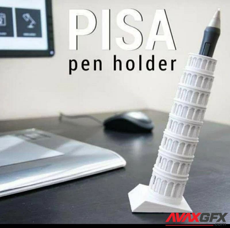 Pisa pencil holder