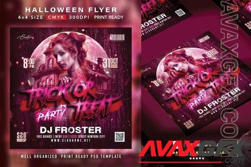 Halloween Party Flyer NGQHH36