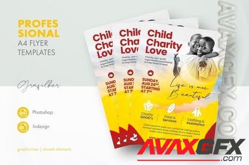 Charity Flyer Templates ABWR7DM