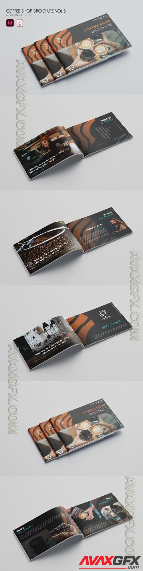 Coffee Shop Brochure Vol.5 R6K23PE