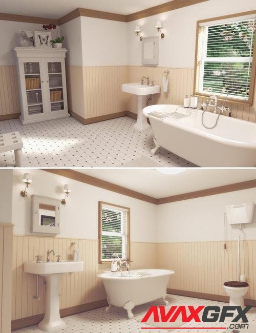 Vintage Bathroom