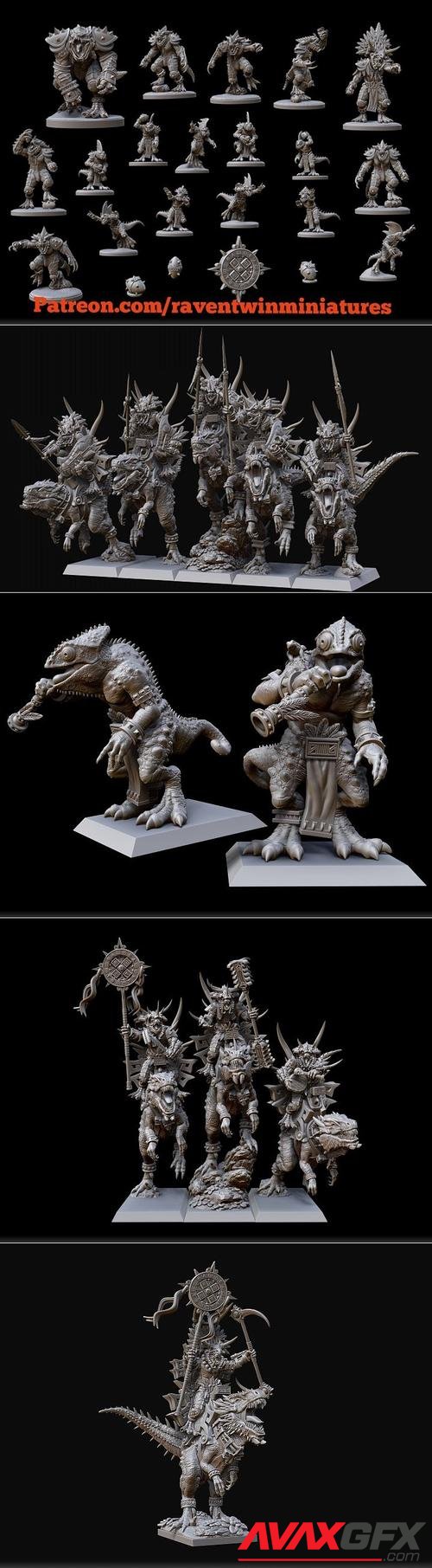 Raven Twin Miniatures December 2020 – 3D Print