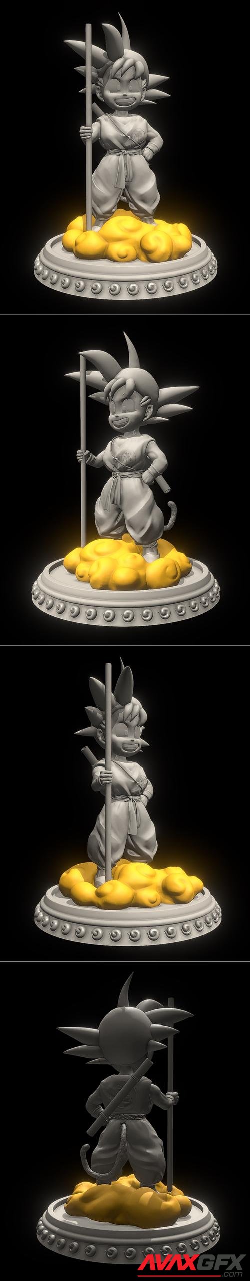 Kid Goku - Dragon Bal – 3D Print