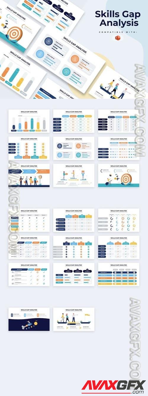 Skills Gap Analysis PowerPoint Infographics | Download PowerPoint ...