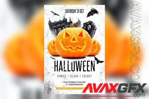 Halloween Flyer QLB6D34